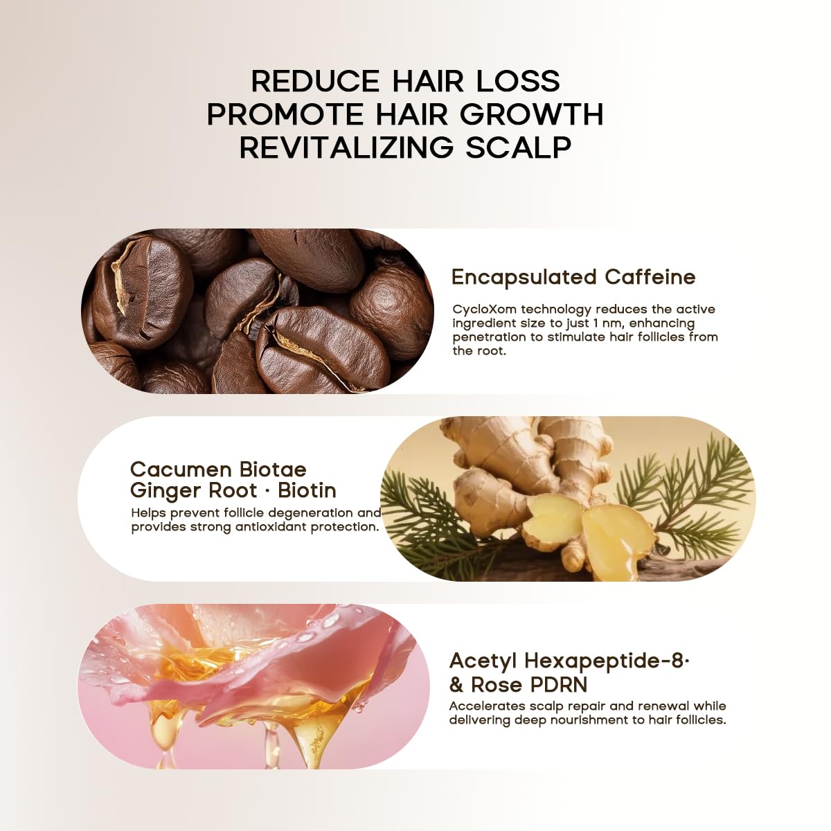 HALOVIDA Hair Growth Shampoo & Serum Set with Biotin, Rosemary & Caffeine – Anti-Thinning & Strengthening for Women & Men, Sulfate & Silicone Free, Repairs Thinning Hair, 8.82 fl oz + 0.5 fl oz