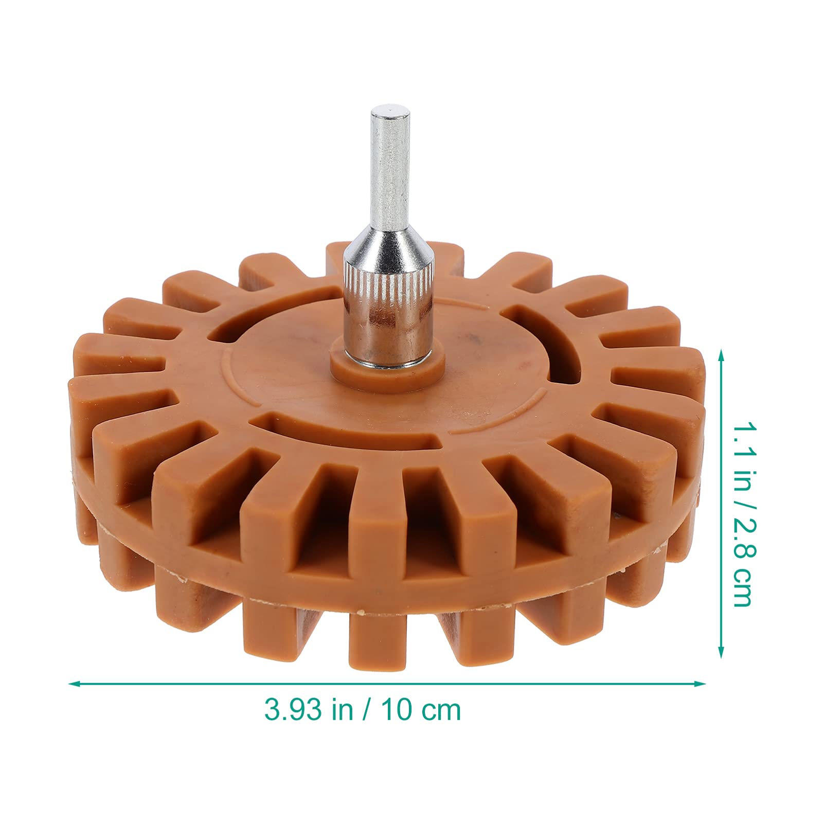 Garneck Decal Removal Eraser Wheel Kit with Drill Adapter Sticker Remover for Adhesive Removal Care Tool for Easy Decal Removal