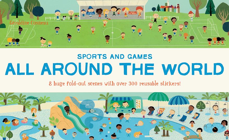 All Around the World Sports & Games (Sticker Books) Paperback – Sticker Book, 1 Sept. 2016