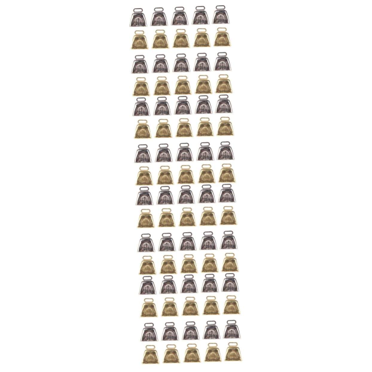 Zerodeko 4 Set Campanaccio Da Mucca Quartetto Mini Campanacci Da Mucca Mini Alberi Di Natale Campanelli Di Natale Campanelli Di Decorativi Per Ornamenti Per Alberi 20 pezzi*4
