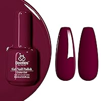 Vista 20 de Beetles - Esmalte de uñas de gel rosa de 0.51 onzas líquidas, esmalte de uñas de gel rosa nude, lámpara LED UV para arte de uñas, manicura de larga