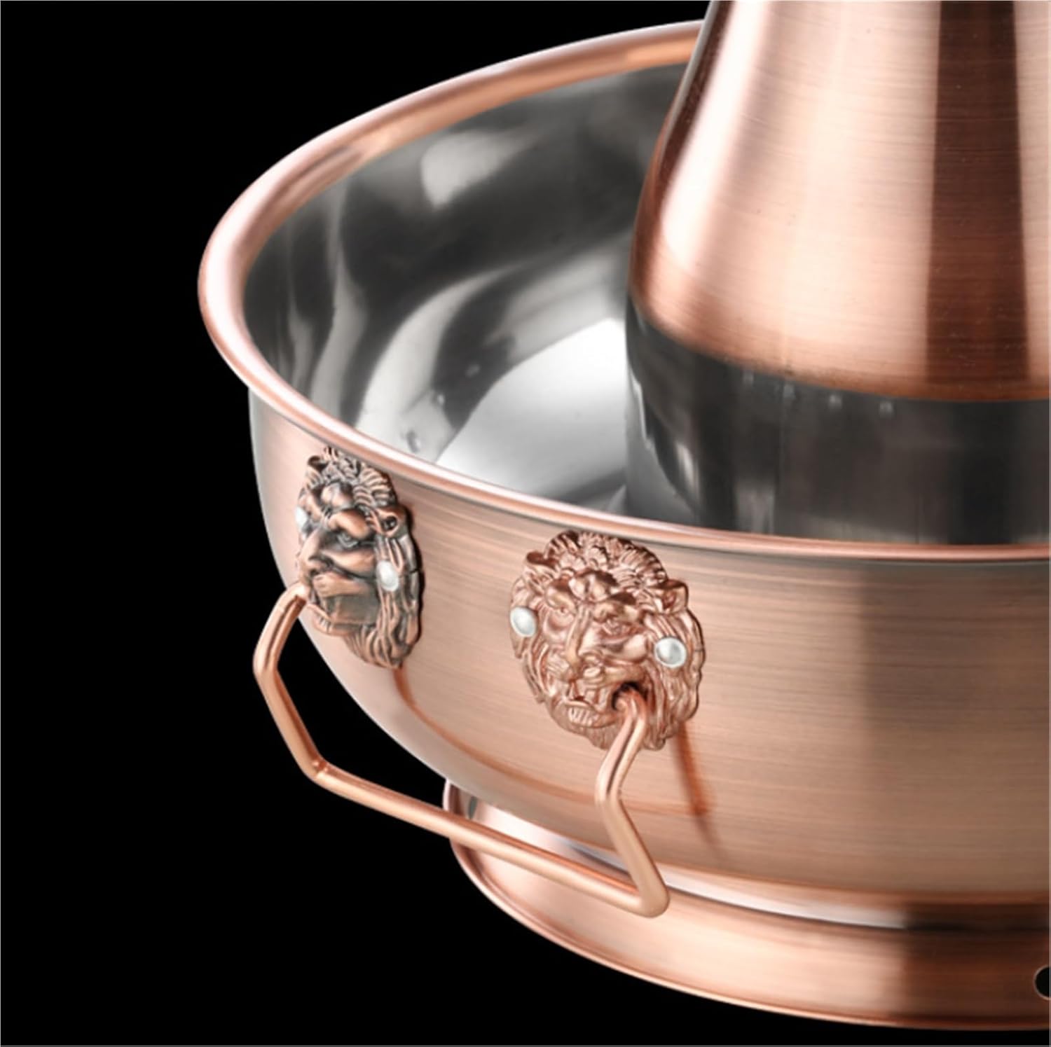 火鍋 鍋 おでん 多機能鍋しゃぶ鍋ステンレス鍋パンカセットコンロ鍋 しゃぶしゃぶ鍋 中華火鍋(30cm)