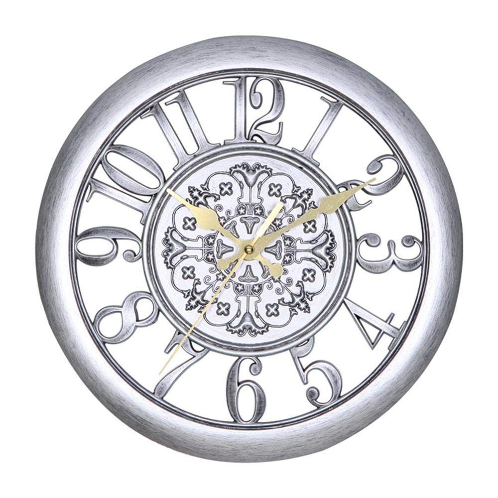Horloge de jardin extérieur étanche contre l'humidité pour intérieur et cour