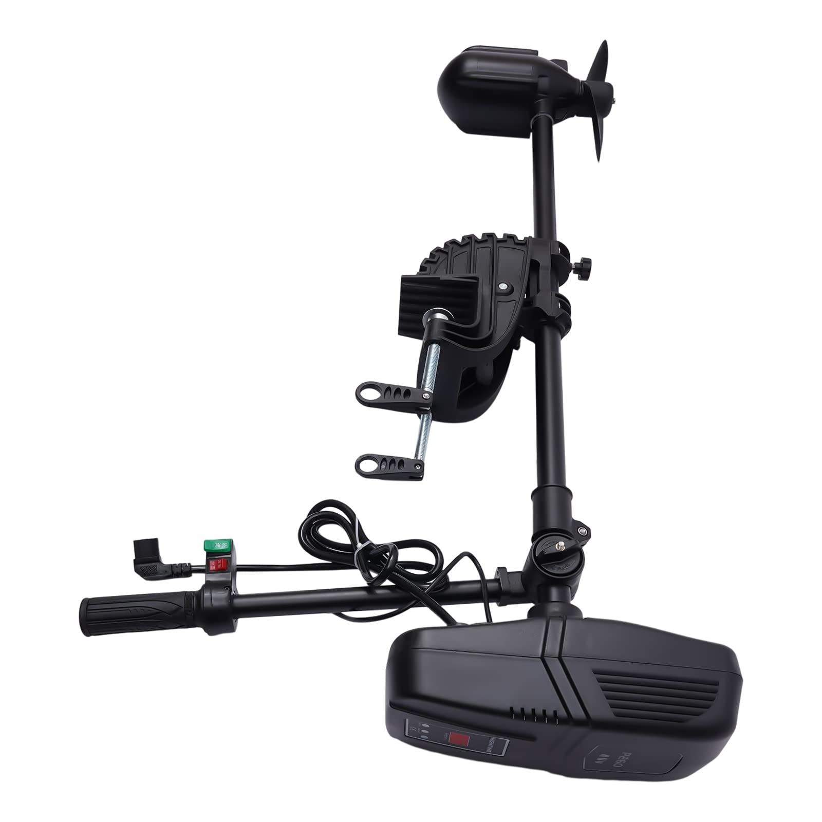 Motore fuoribordo elettrico, 48 V, 1400 W, senza spazzole, motore fuoribordo, per gommoni, canoe e barche da pesca in alluminio