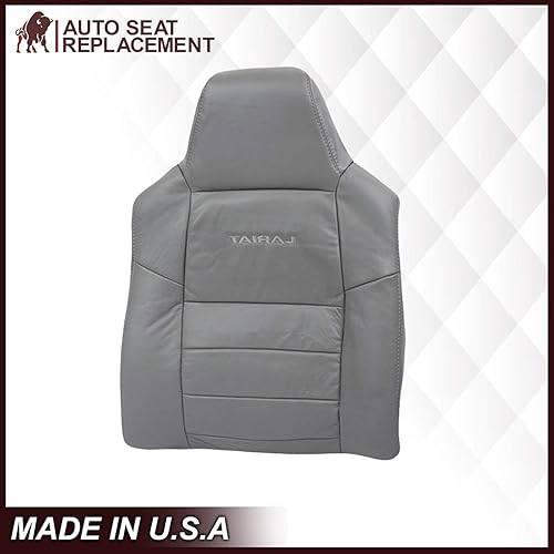 Miniatura 2 de 2003 2004 2005 2006 2007 Funda de Asiento de Cuero Sintético Reemplazo para Ford F250 F350 Lariat, Fundas de Asiento de Vinilo para Ford F250 F350