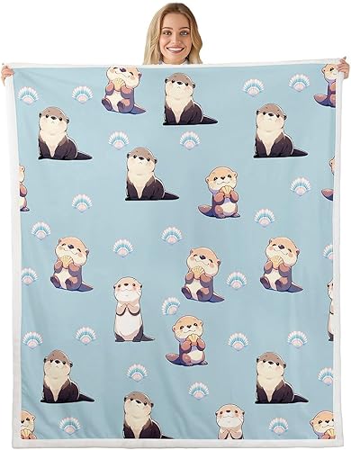 Miniatura 25 de Manta de oso polar, manta de vellón iceberg con luces árticas para decoración de dormitorio, manta supersuave con temática de animales salvajes