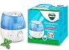 Vicks Mini Cool Mist ultrasonic humidifier - Adjustable mist control - 1.8 L Tank - Home use in bedrooms, offices, nurseries - Rooms to 15m2 - Quiet operation - Essential oil pads included - VUL525