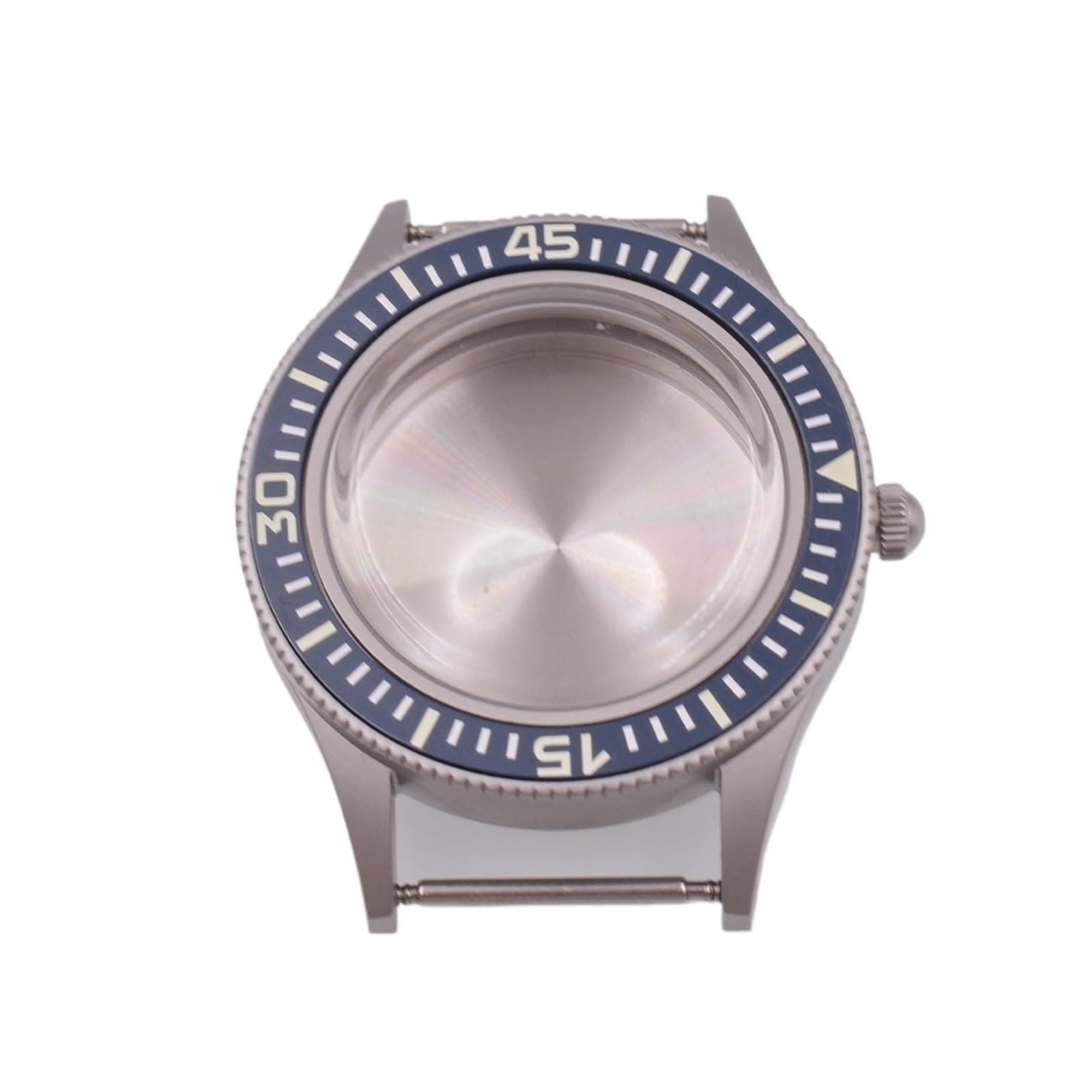 Caja de Reloj de Cristal arqueado Verde Luminoso de 40 mm, Compatible con los Movimientos NH35 y NH36, ETA2824, PT5000 y Seagull ST2130.(C,ETA2824 PT5000)