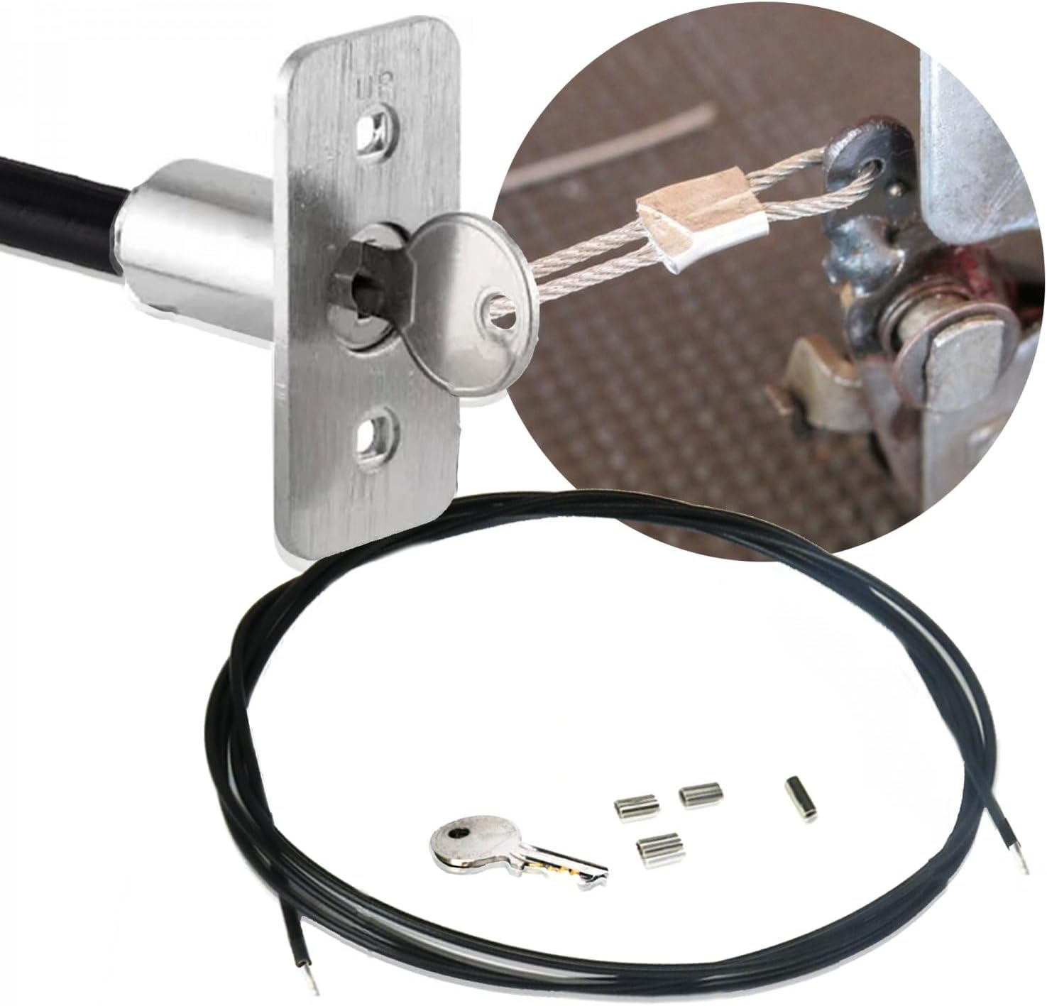 AutoLoc Power Accessories AUTSVERKEY Delu by e Keyed Emergency Latch Release System with 2 Keys