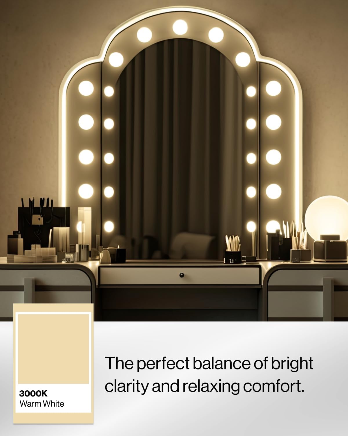 Sunco G25 LED Light Bulbs, Globe Vanity Lights for Bathroom High Output, 1000 LM, 11W (100W Equivalent), 3000K Warm White, Dimmable, E26 Base, Round Frosted Decorative Bulb UL 4 Pack