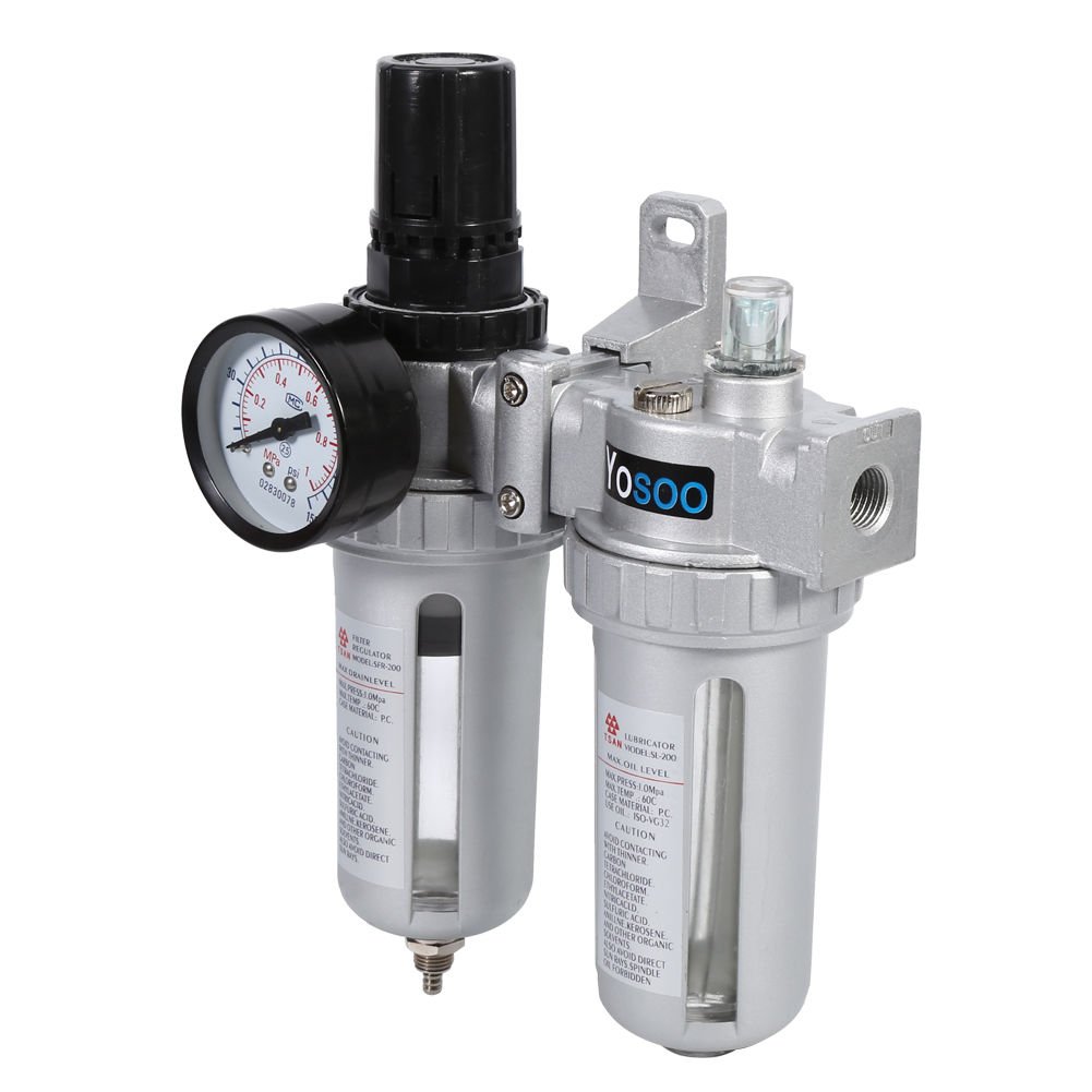 Filtro Aignep T030 Regolatore Di Pressione Aria Compressa In - Foto 4