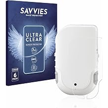 savvies 6-Pack Screen Protection Film Compatible with Roche Accu-Check Solo Screen Protector Ultra Clear [Scratch Proof, Anti Fingerprint, Ultra Thin]