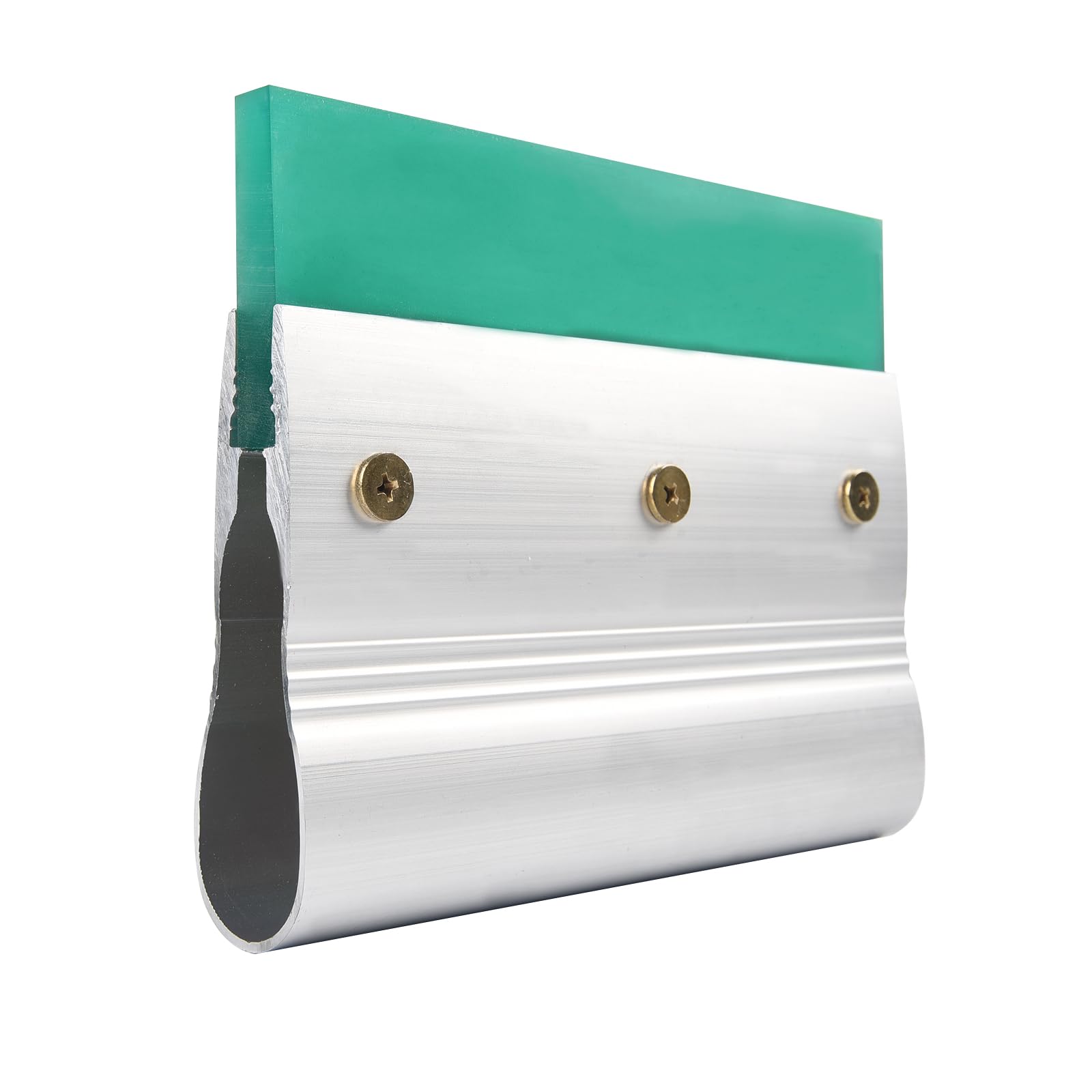 Tooloflife T&F Screen Printing Squeegee Aluminum Ink Scraper For Screen Printing, 1 Pc (Square-Cut, 15Cm)