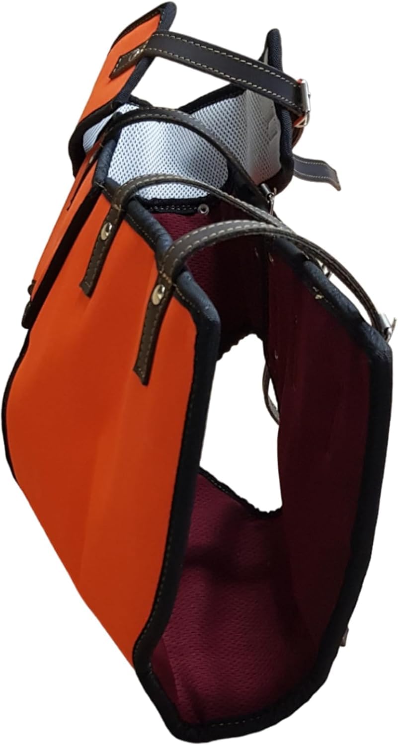 Chaleco con Collar protección para Perro de Caza jabalí, Collar de protección para Perros Cazadores, arnes para Perros Grandes Talla L, Talla 55 cm a 60 cm de diametro Pecho