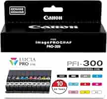 Canon PGI-73xx 11本 LUCIAインクカートリッジ 11個セット Amazon.co.jp: Canon PFI-300 Lucia PROインク インクタンク10個
