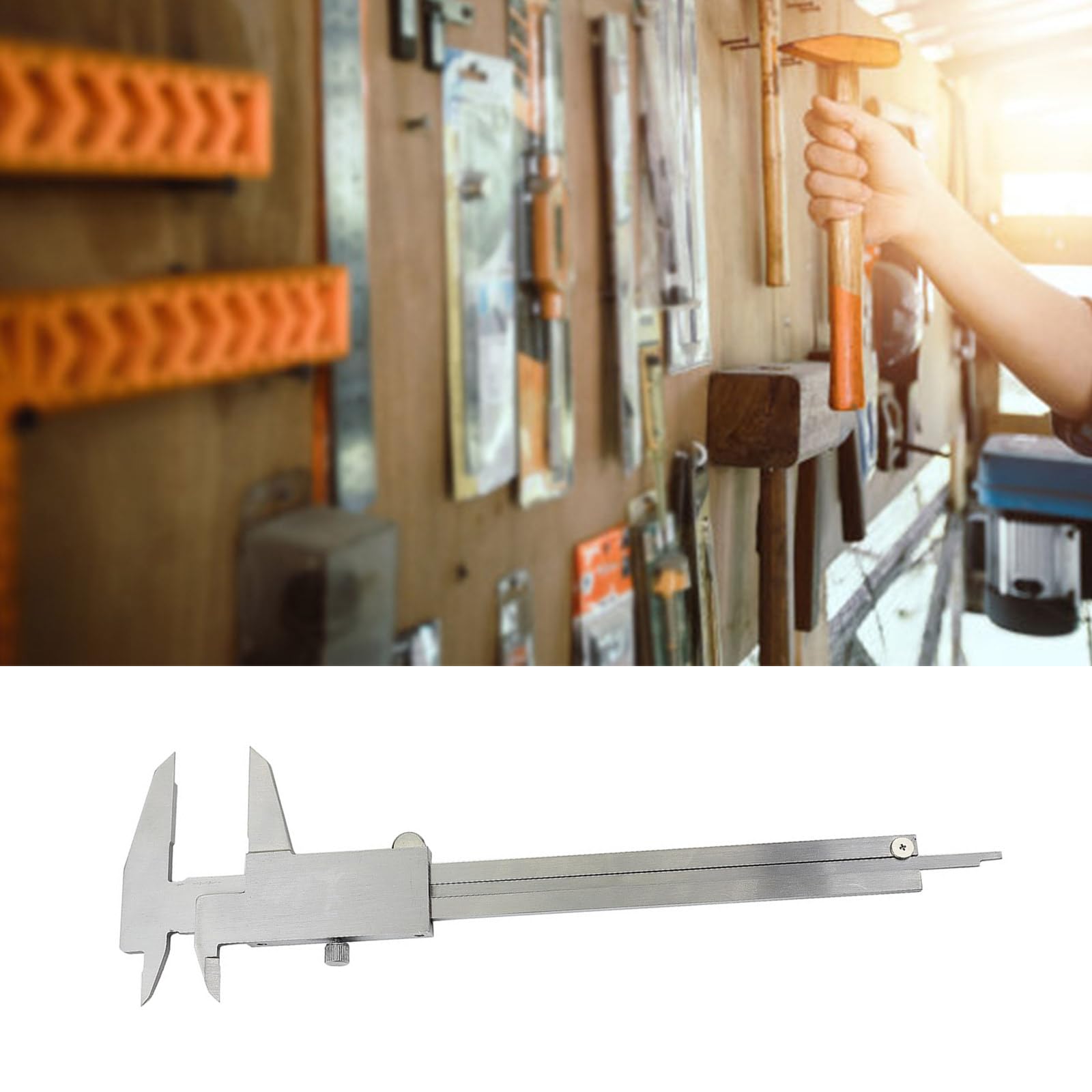 Woodworking Ruler Vernier Caliper Measurement Tool Thickness Measuring Ruler