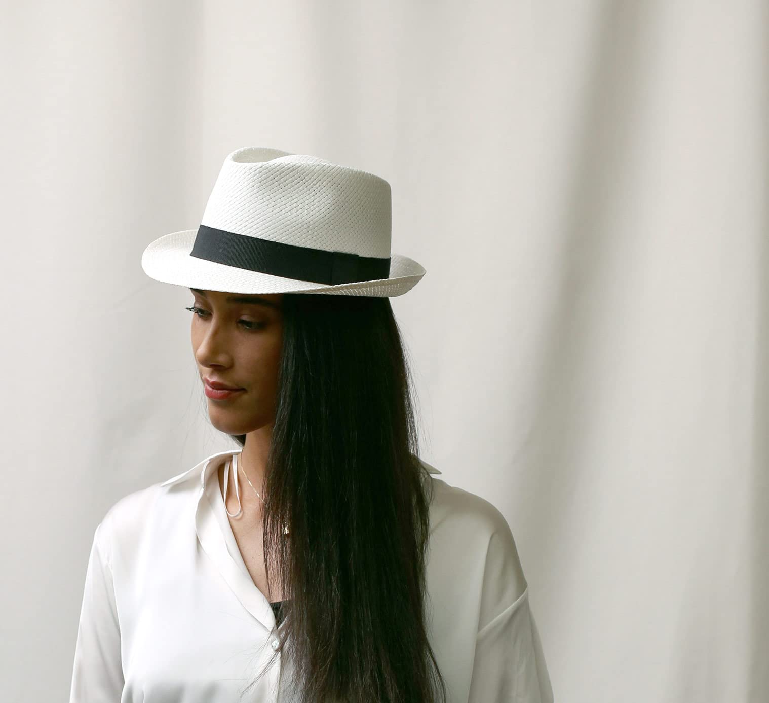 Chapeau Trilby Paille Homme ou Femme Classic Trilby Verano