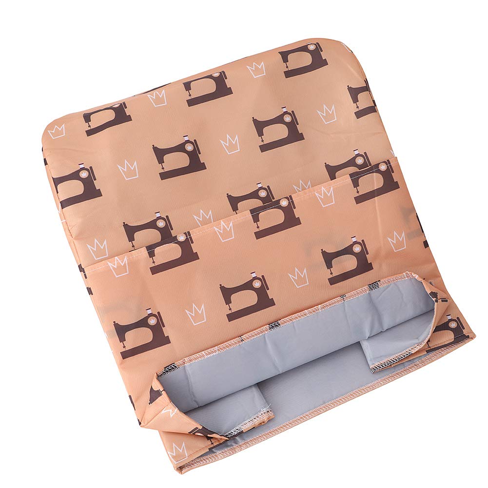 Funda Antipolvo Para Batidora – Tela De Algodón Con Bolsillo Lateral Para Accesorios, Diseño De Cuadros Blanco Y Negro
