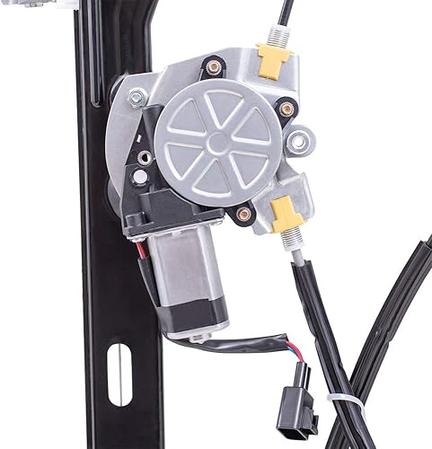 Miniatura 3 de Brock Elevalunas eléctrico trasero del pasajero y conjunto de motor de elevación compatible con camioneta Silverado Sierra Crew Cab 2007-2014