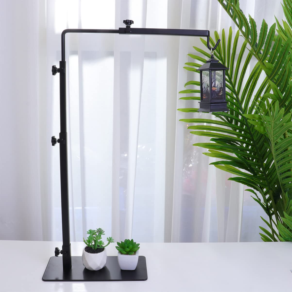 Toddmomy Soporte de Luz para Reptiles y Tortugas Soporte de Lámpara de Calentamiento para Terrarios y Acuarios Material Duradero y Resistente