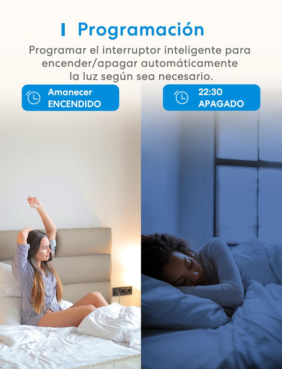 Meross Interruptor Inteligente Matter MSS815, 4 Piezas | Cable Neutro Requerido | Control de Luz y Monitoreo Consumo Eléctrico | Configuración Rápida | Compatible con Apple Home, Alexa y Google Home