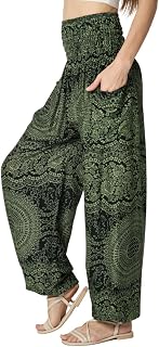 High-Waisted Boho Harem Yoga Pants for Women