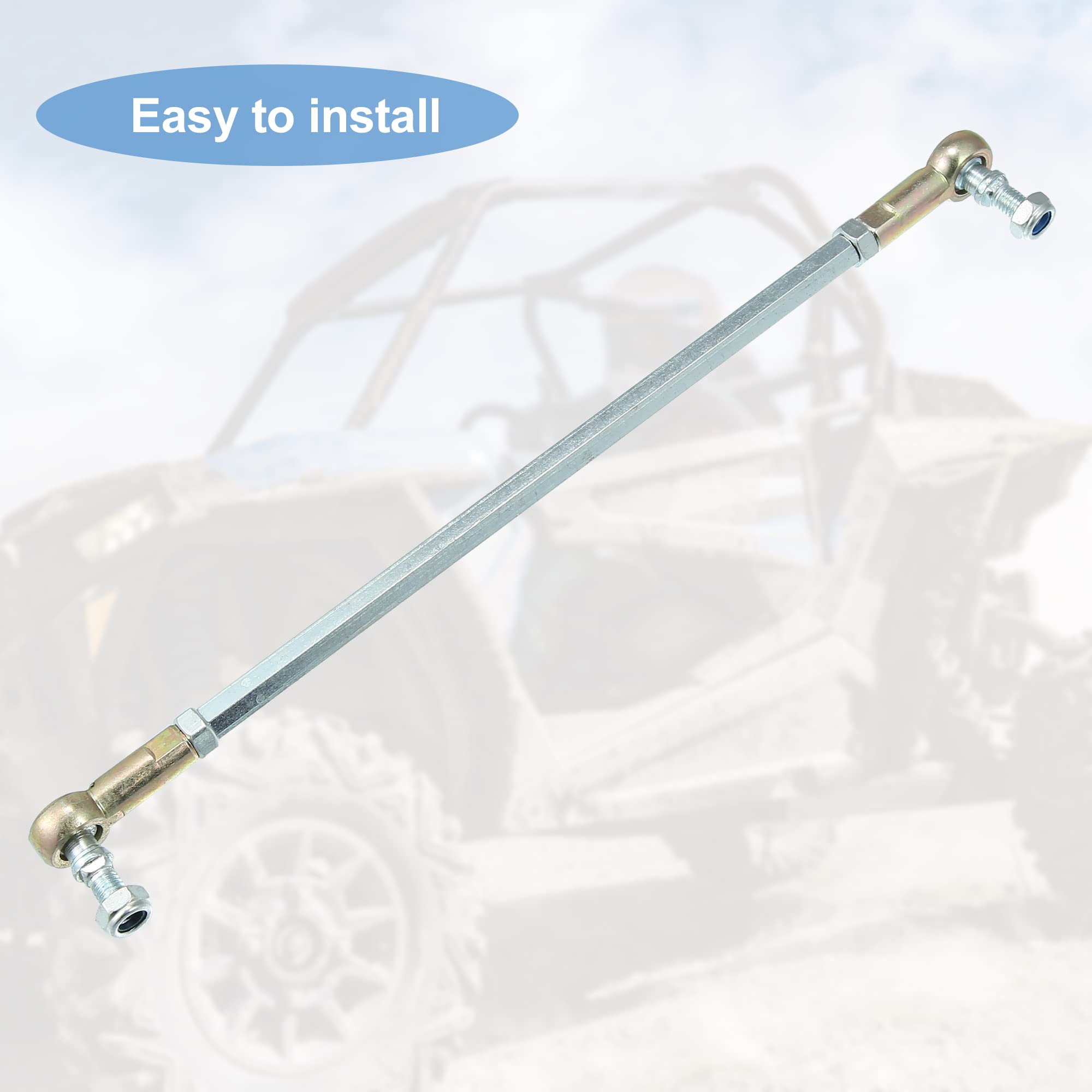 X AUTOHAUX ATV Lenkspurstange Kit Kugelkopf für 50cc 70cc 90cc 110cc 280mm