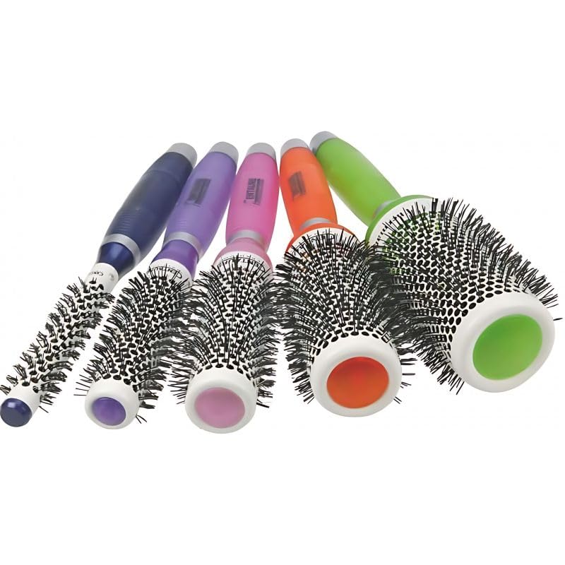 Pack brosse ronde céramique professionnelle
