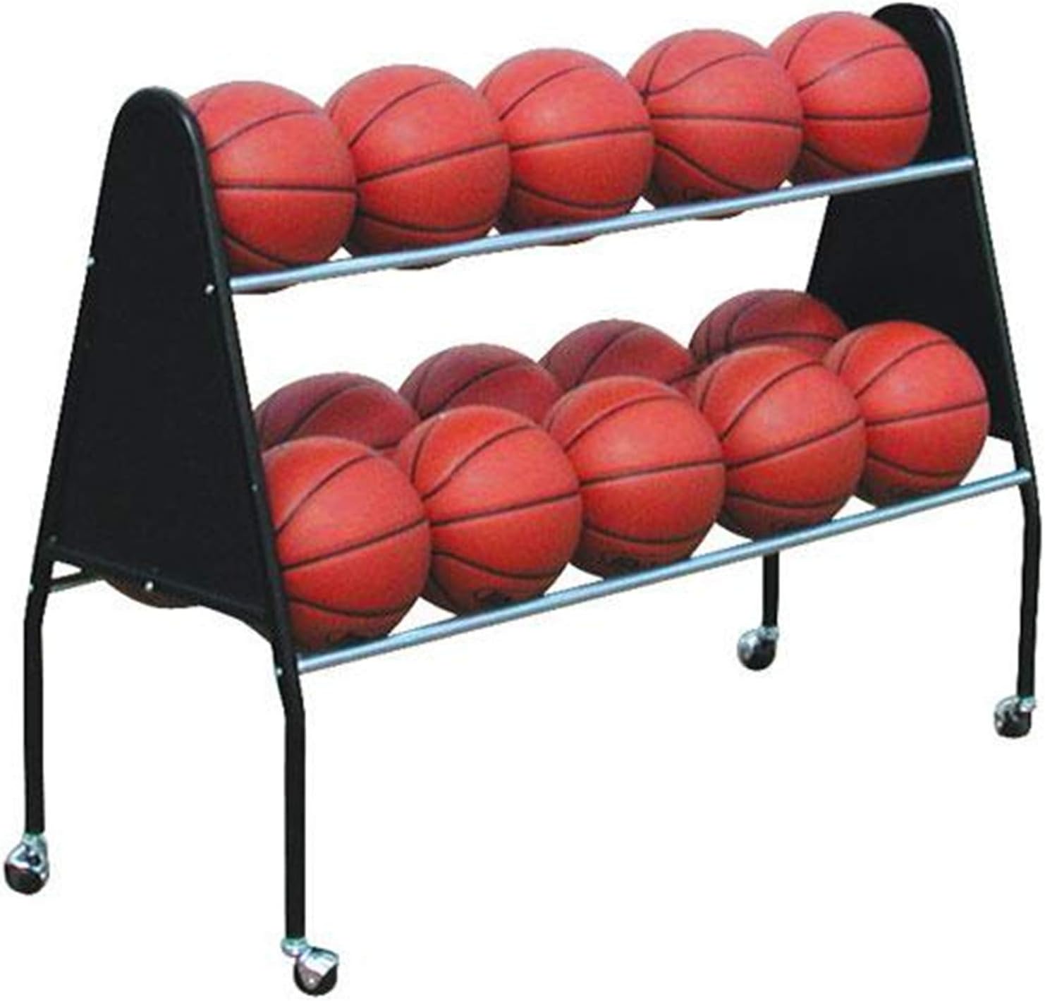 BSN Sports Ball Cart 15 Black