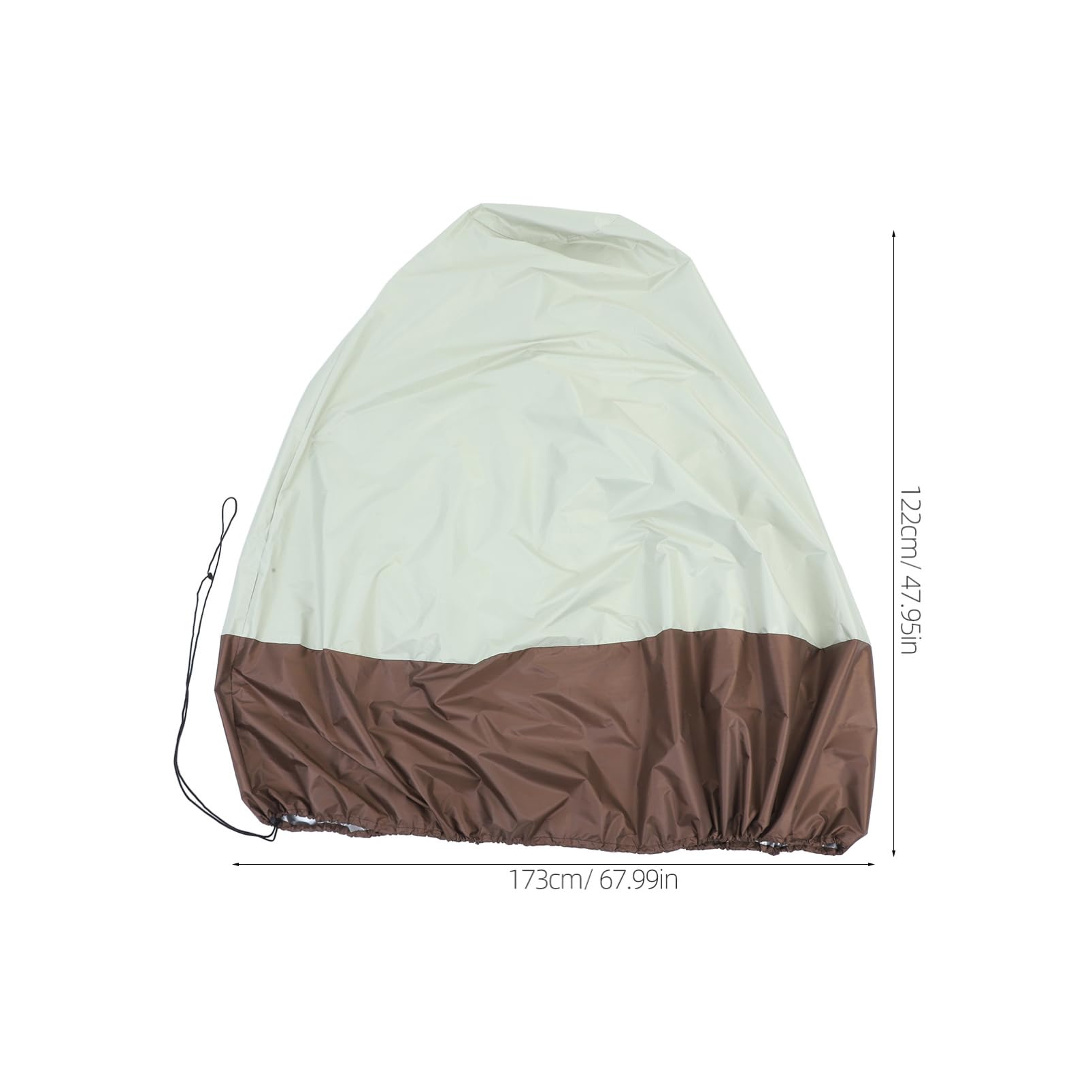 POPETPOP Garden Fountain Cover Waterproofing Sturdy Build Easy to Install Outdoor Statue Covers