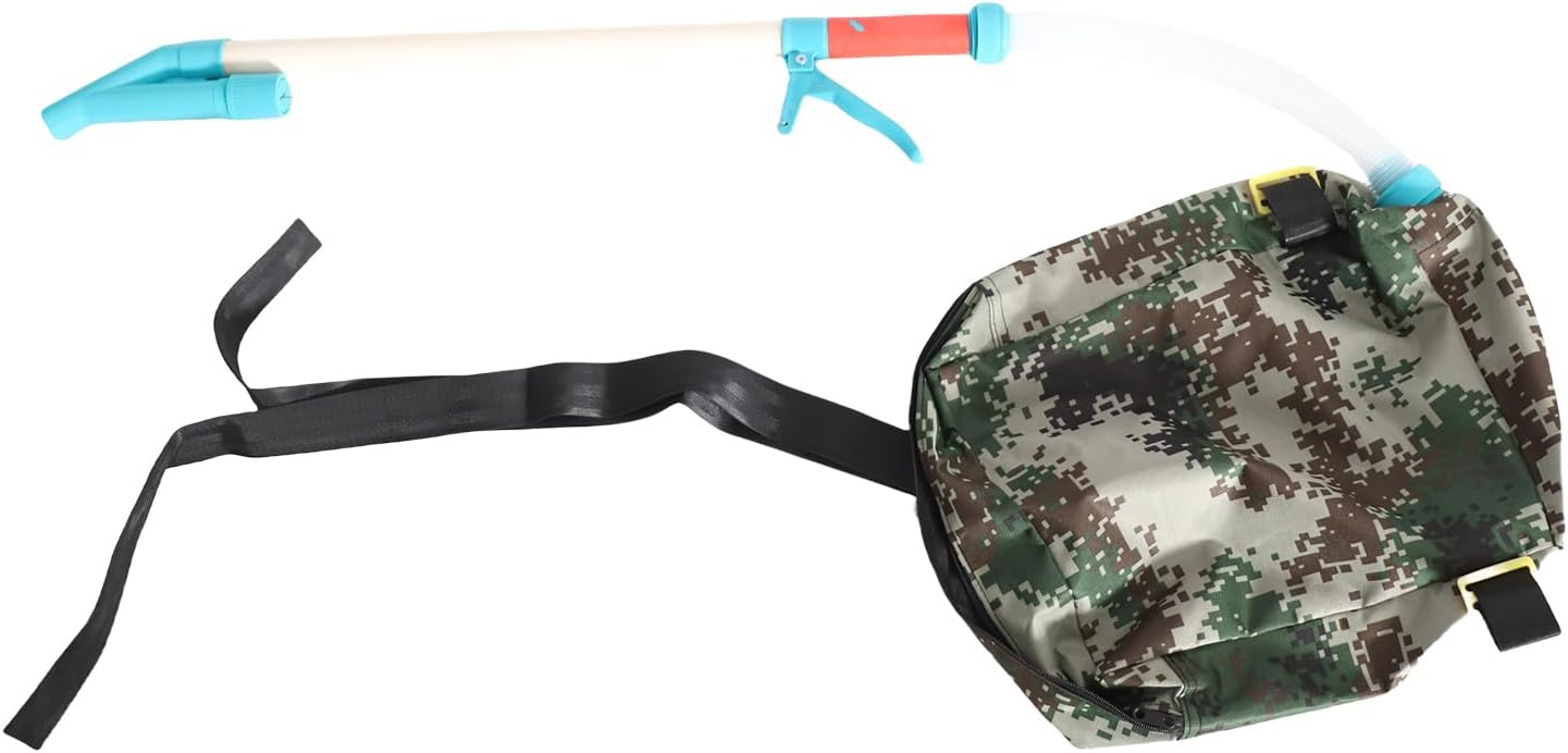 Beans Planter Manual Fertilizer Spreader, Agricultural Supplies with Shoulder Strap, Large Capacity Fertilizer Applicator for Corn Vegetables Sugar Cane Fruit Trees,