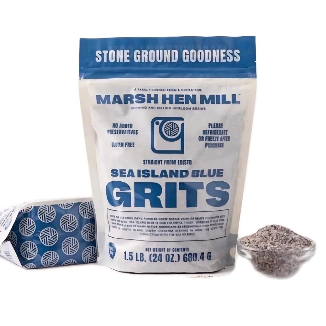 Marsh Hen Mill Sea Island Blue Grits Stone Ground 24 oz