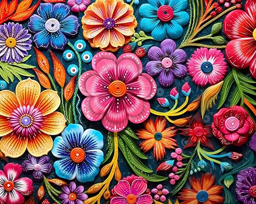 Springbok Floral Fiesta 1000 Piece Jigsaw Puzzle for Adults