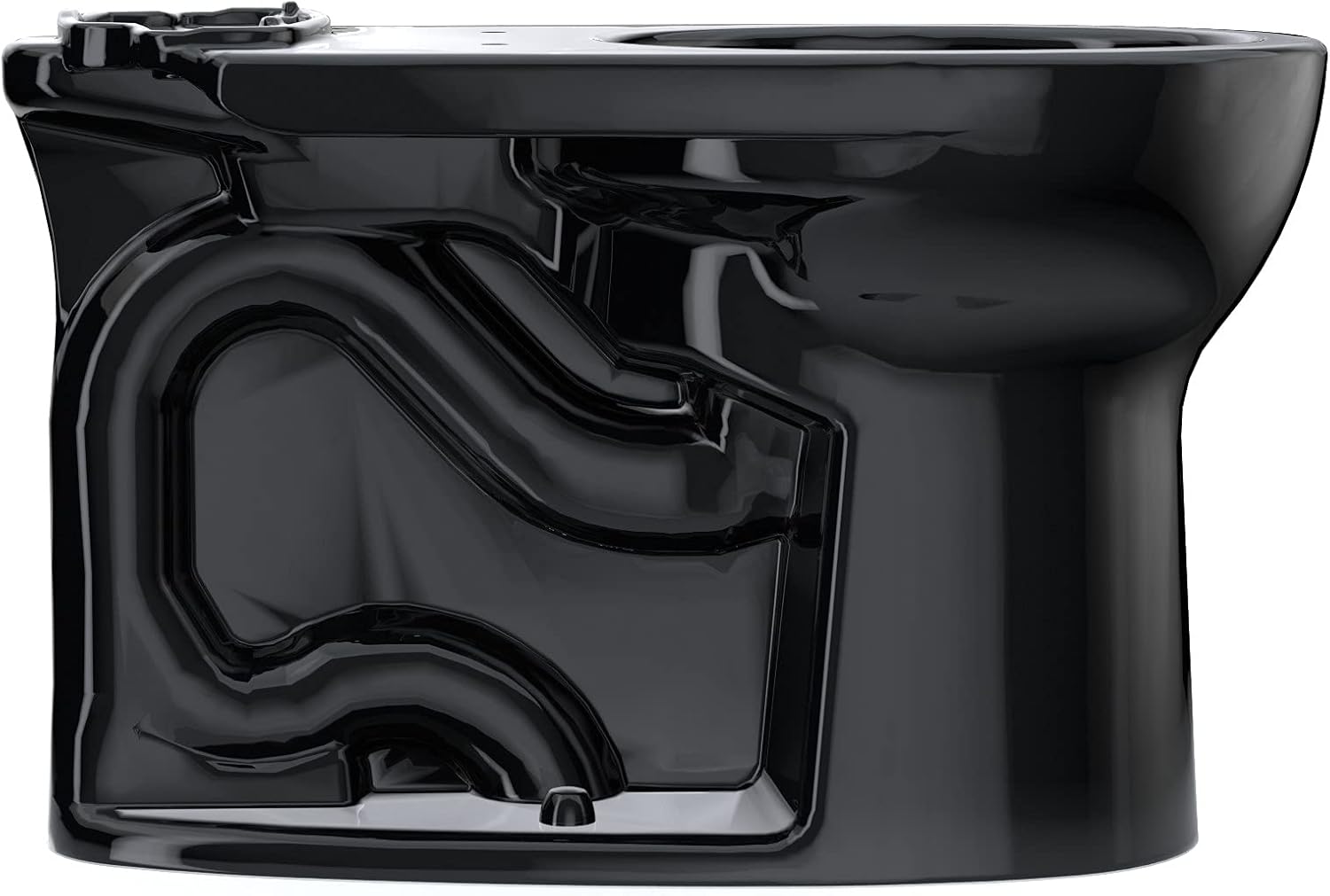 TOTO Drake Round TORNADO FLUSH Toilet Bowl, Ebony - C775CEF#51
