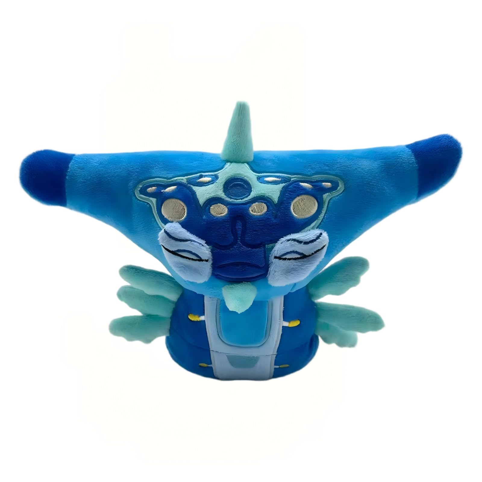 Subnautica 2 Jellyray Plush Soft Alien Sea Creature Stuffed Animal Game Ocean Exploration Fan Gift for Adults, Collectible Deep Sea Monster Cuddly Plush Pillow