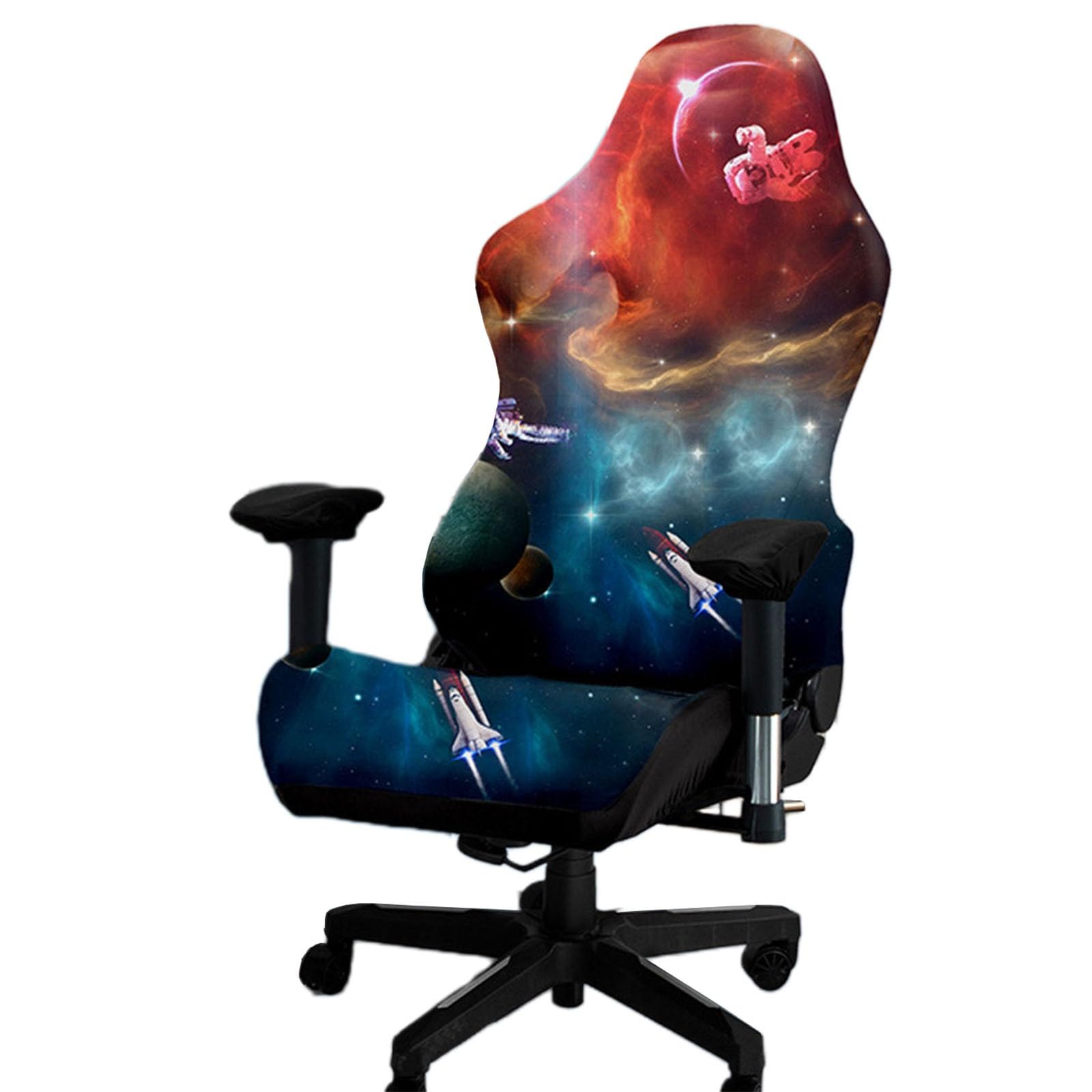 Kitegrese C Printed Gaming Hair Slipcover, At Scratch Proof Stretchable Game Hair Over With Arms Over(C)