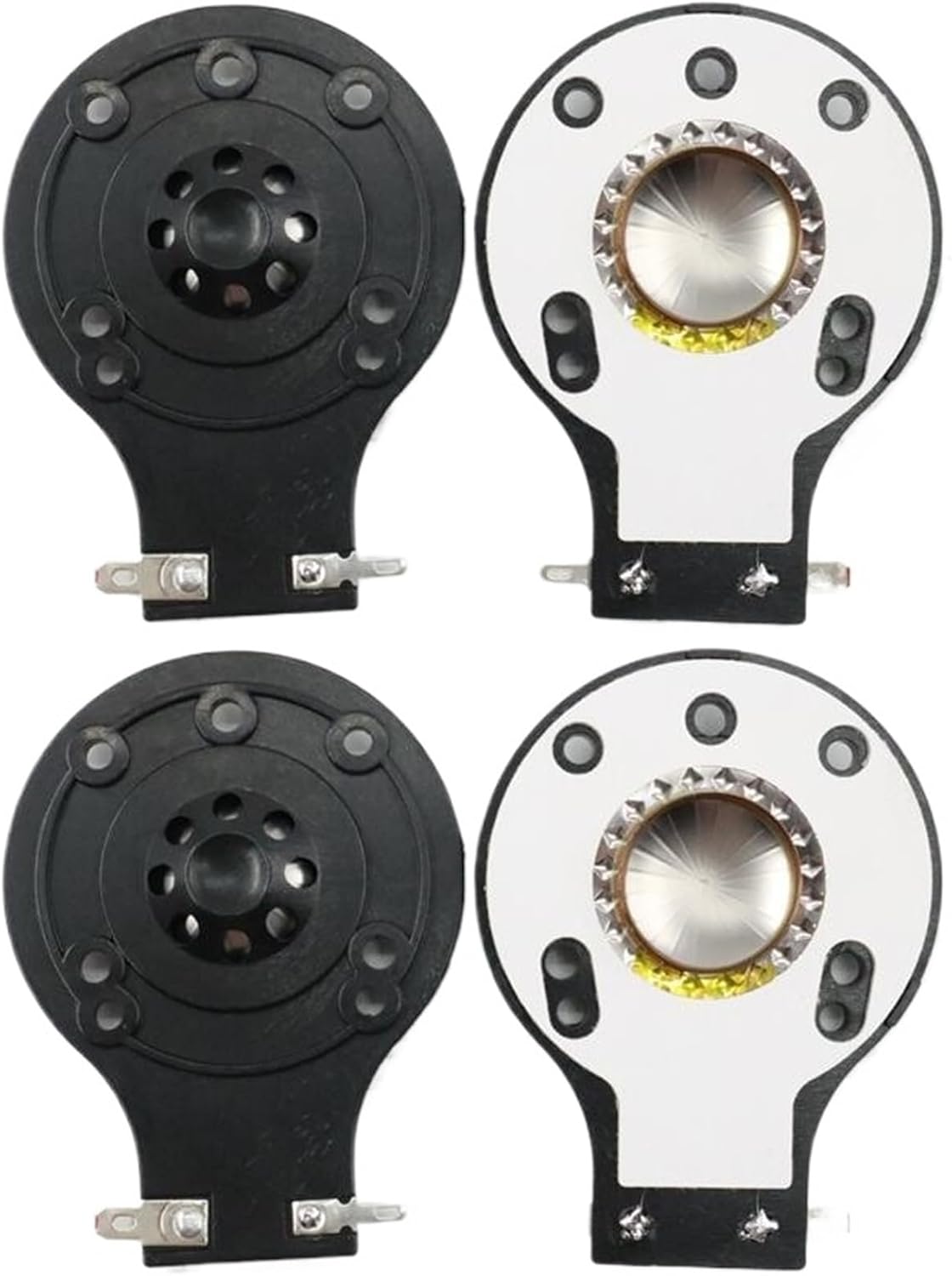 Diaphragm for TR105 TR125 TR126 TR225 2412H-1 Horn Driver Speaker Repair 4 Pack(Back is White)