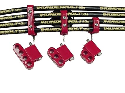 Taylor Cable 42503 Black Vertical Wire Loom Kit