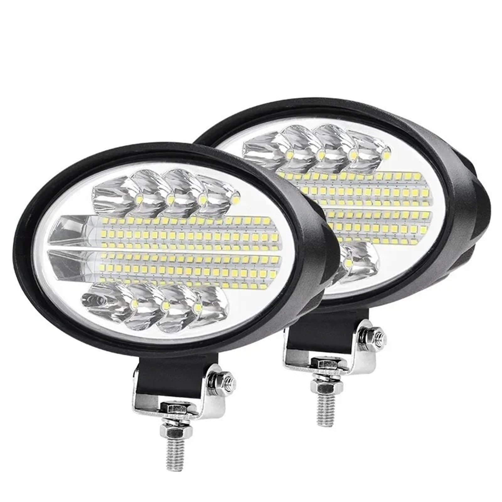 luz conducción Foco LED Para Grúa Minera, Volquete, Carretilla Elevadora, ATV, Luz Trabajo Ovalada Para Tractor, Lámpara Coche Cabina Todoterreno