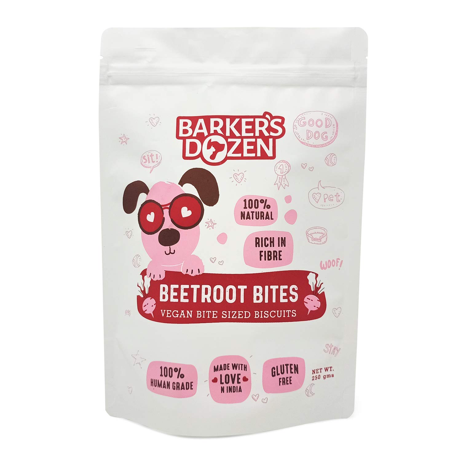 Barkers Dozen Pet Bakery Dog Biscuits Treat, Beetroot Bites (250G, All Life Stages, Discs) (B08KHHRB52) Amazon Price History, Amazon Price Tracker
