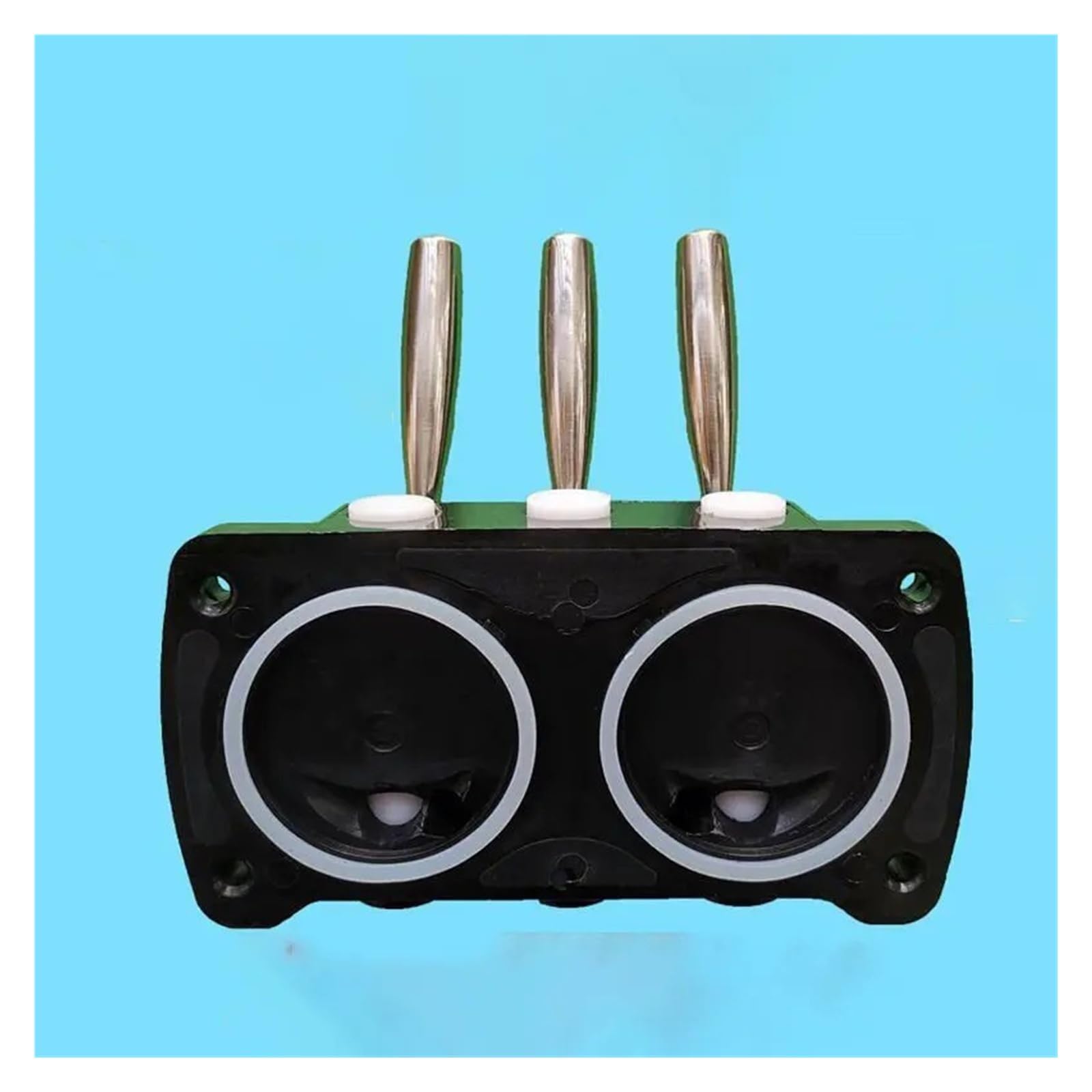 1 Sets Front Panel Face Block Spare Discharge Valve Replacement,Compatible With BZL,Compatible With VEVOR Ice Cream Machines With Rods Modelling Caps