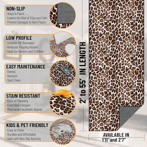 Tapete decorativo Ottomanson 78x122 cm animal print miniatura 2