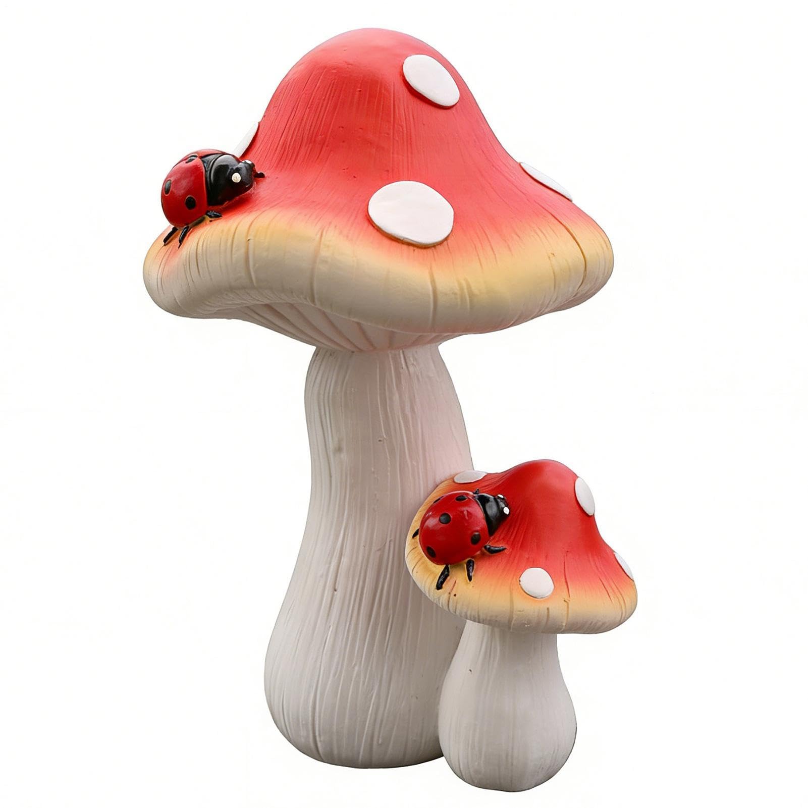 Statues de Champignons Cadeau Idéal pour Jardinier et Passionné de Botanique