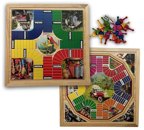 Generic PARQUES MAGNETICO Colombiano - Doble Cara - de 4