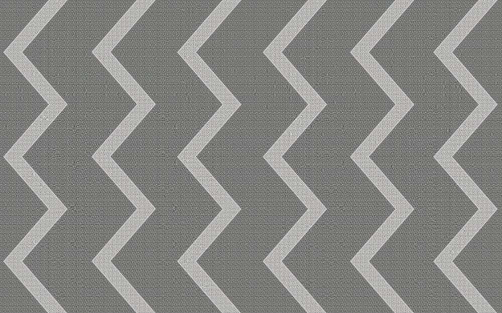KIDCARPET.COM Chevron Kids Nylon Area Rug, 7'6" x 12', Gray, Educational Classroom Rug, Kids Learning Play Mat | Area Rug for Bedroom or Playroom