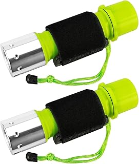 Diving Flashlight,ShinePick 2 Pack Scuba Diving Flashlight,1100 Lumen XM-L2 Bright Submarine Light,Waterproof Underwater Torch for Outdoor Under Water Sports