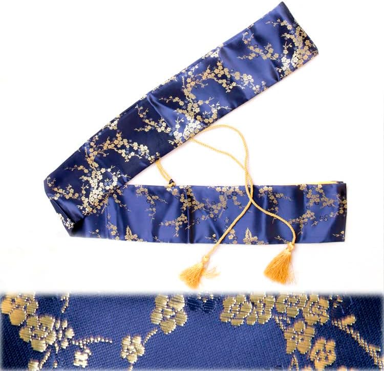 Miniatura 3 de 2 unids bolsa de espada 51 pulgadas seda sintética Katana bolsa espada cubierta de transporte para espadas samurai