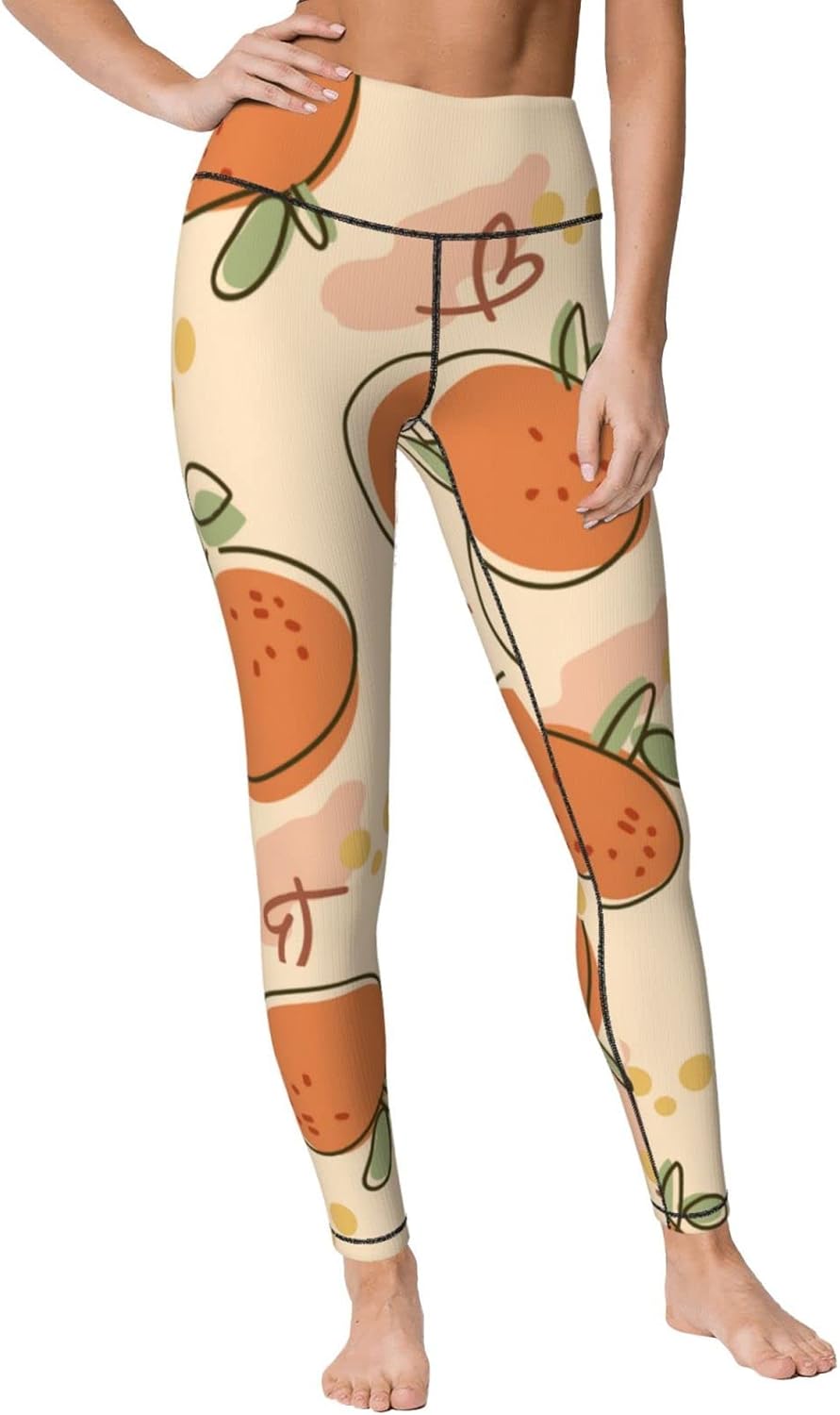 tangerine workout pants