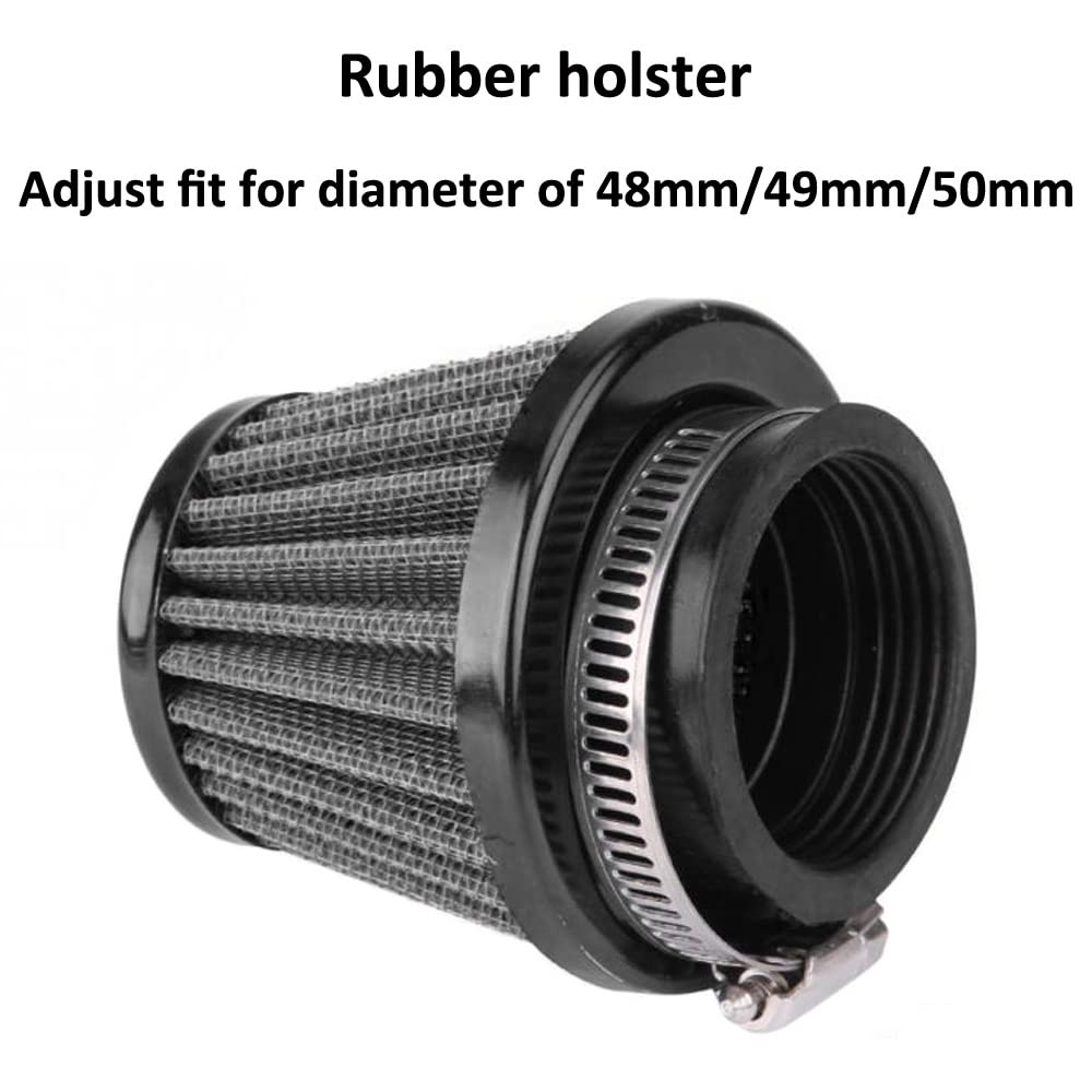 Filtre à Air Universel Pour Moto 50cc à 160cc - Améliore La Puissance Et La Respiration - Taille 40/42/45 Mm - 11