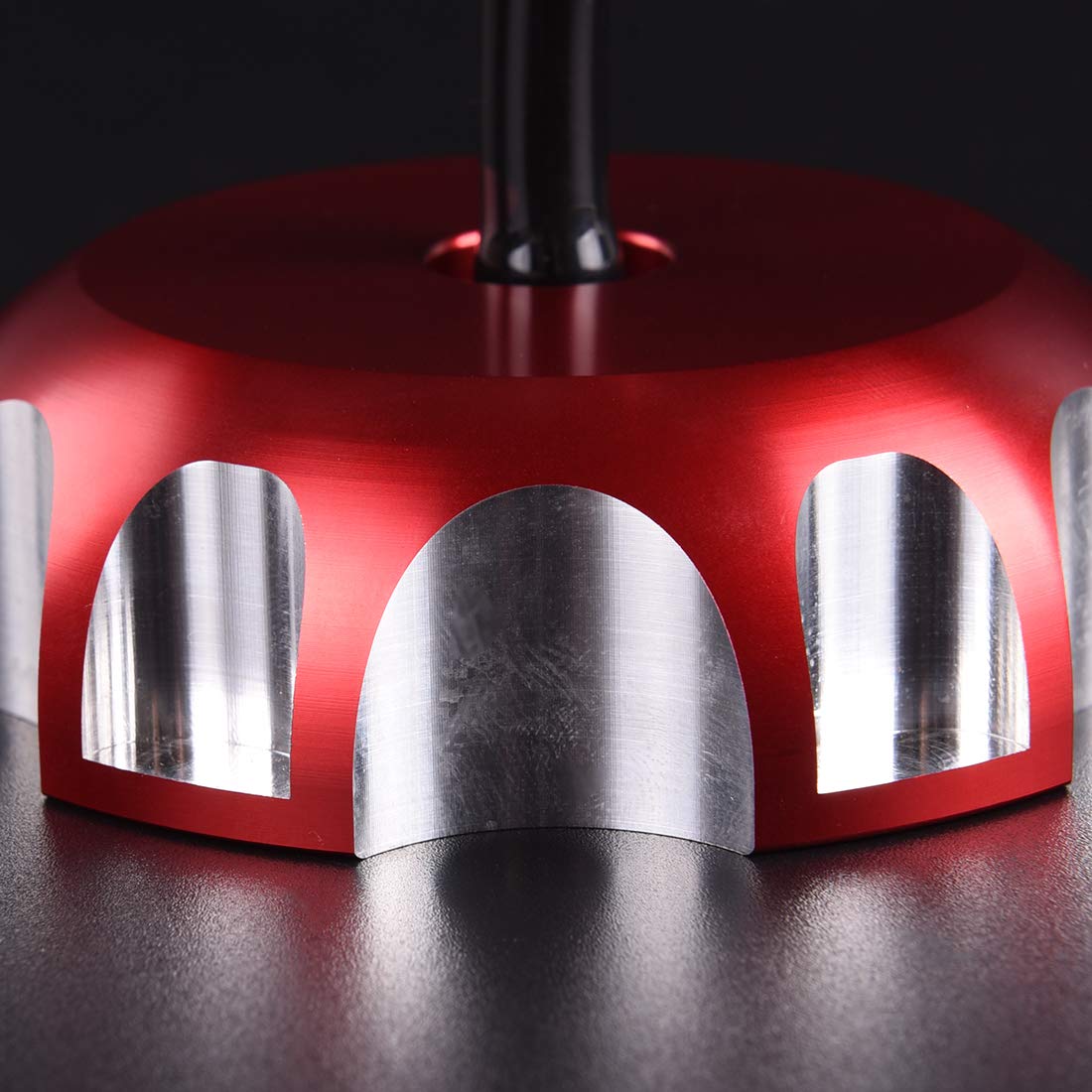 Bouchon Réservoir Moto Rouge - Compatible Honda XR/CRF/TRX - Alliage Aluminium